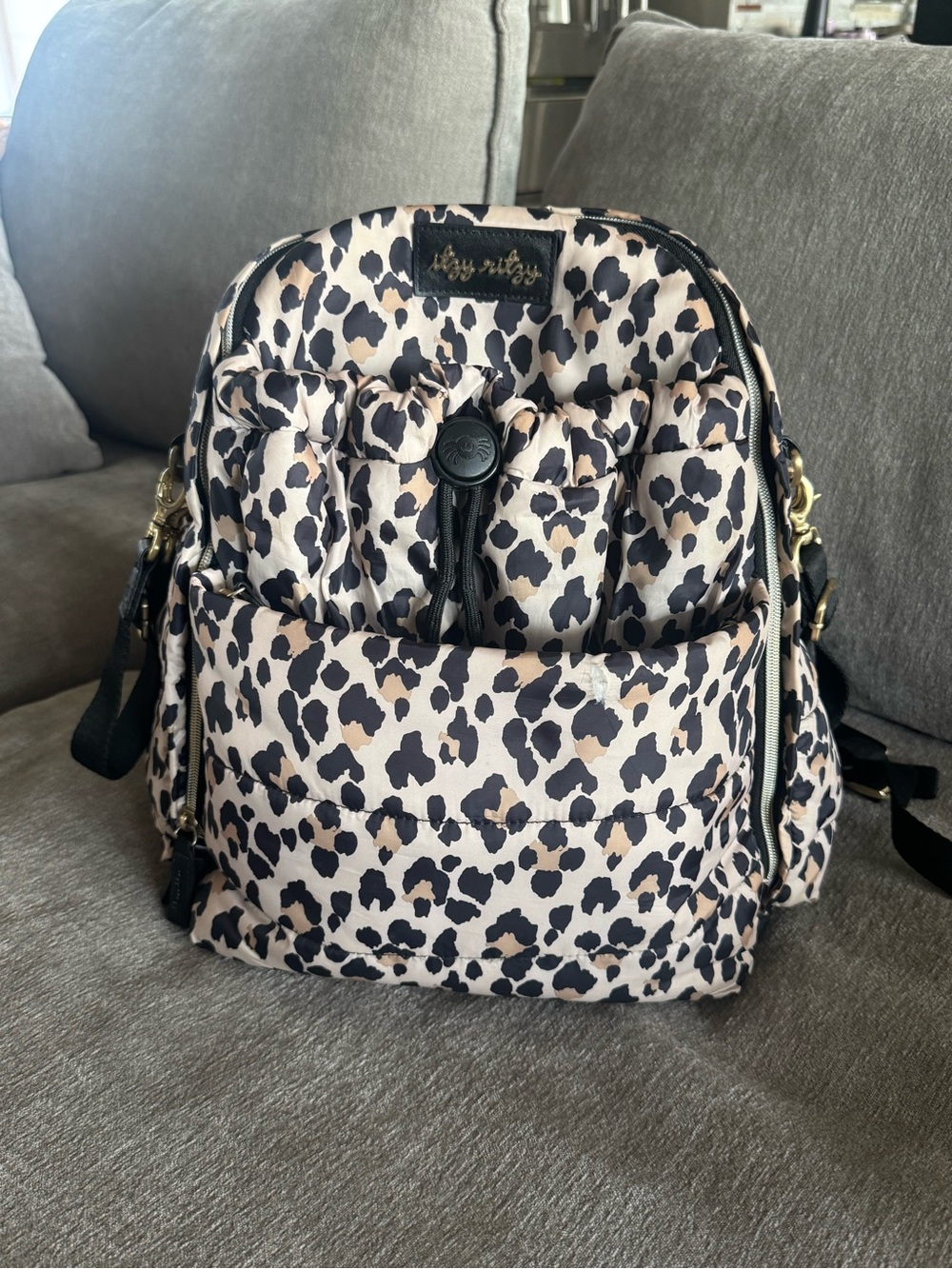 Itzy Ritzy Dream Backpack - Leopard Print